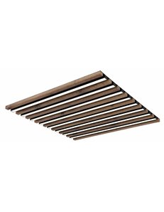 Hayden plafoniera metallo nero satinato LED IP20