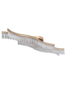 Juliet plafoniera metallo color oro satinato LED IP20 2