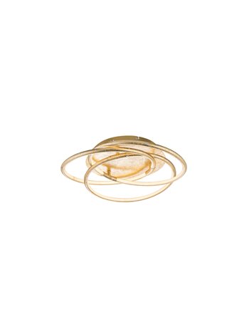 Barna plafoniera alluminio color oro LED IP20