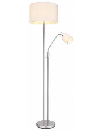 Ava Piantana metallo nichel satinato 1x E27