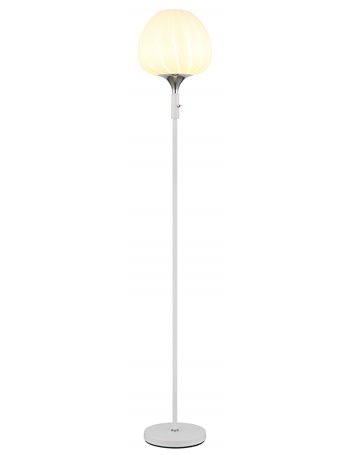 Maxy Piantana metallo bianco satinato 1x E27