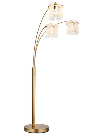 Gorley Piantana metallo color oro satinato 3x E27