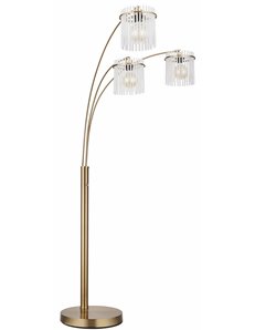 Gorley Piantana metallo color oro satinato 3x E27 2