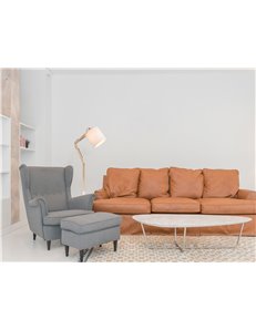 Mattis Piantana metallo bianco 1x E27 2