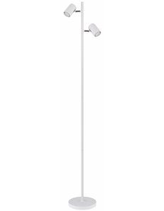 James Piantana metallo bianco satinato 2x GU10 LED 2