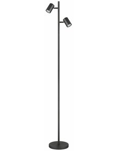 James Piantana metallo grigio satinato 2x GU10 LED 2