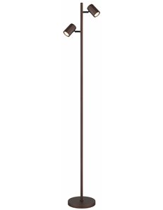 James Piantana metallo color bronzo satinato 2x GU10 LED