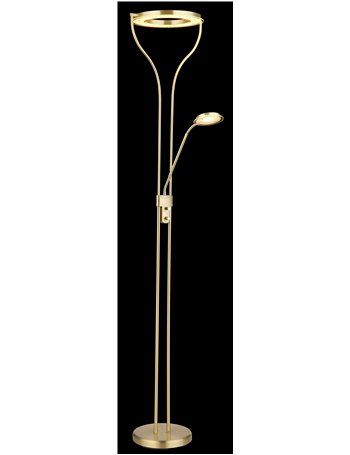 Ebro piantana ottone satinato satinato LED