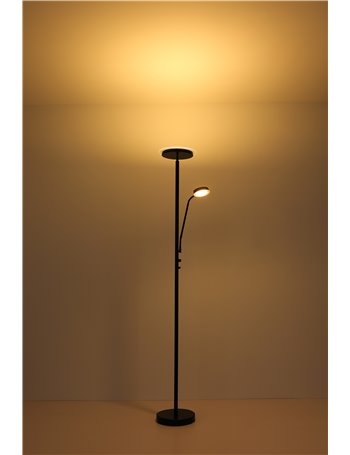 Ernst Piantana metallo nero satinato LED