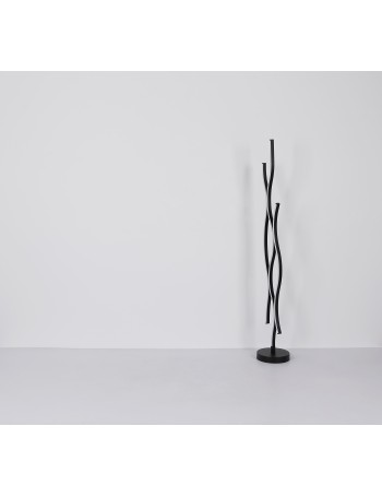 Geronimo Piantana metallo nero satinato LED