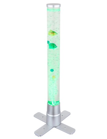 Mendoza Piantana plastica color argento LED RGB