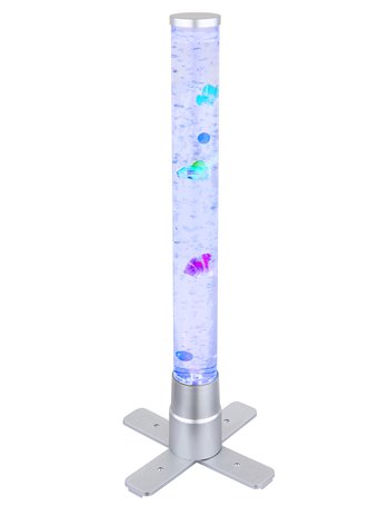 Mendoza Piantana plastica color argento LED RGB