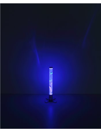 Mendoza Piantana plastica color argento LED RGB