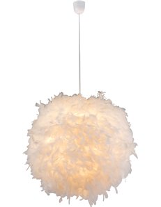 Katunga lampada a sospensione plastica bianco  1x e27