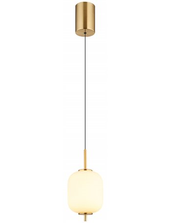 Ewald lampada a sospensione metallo color ottone  led