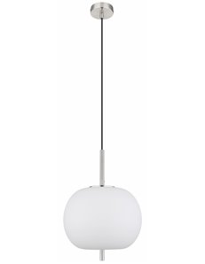 Blacky i lampada a sospensione metallo nichel satinato  1x e27 2