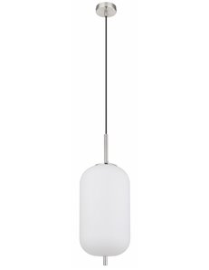 Blacky i lampada a sospensione metallo nichel satinato  1x e27 2