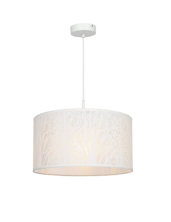 Pinni lampada a sospensione metallo bianco  1x e27