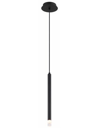 Blake lampada a sospensione metallo nero satinato  1x g9 led