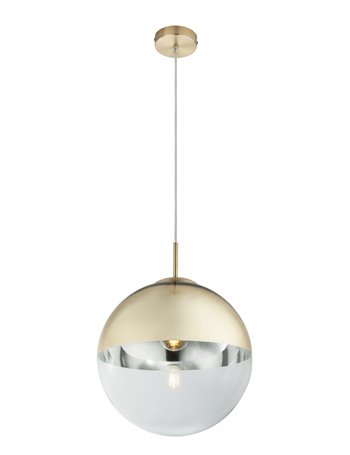 Varus lampada a sospensione metallo color oro  1x e27