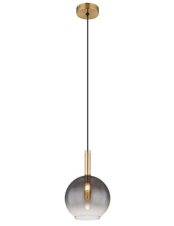 Elisabeth lampada a sospensione metallo color ottone  1x g9 led