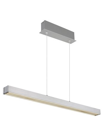 Ethan lampada a sospensione alluminio spazzolato  led