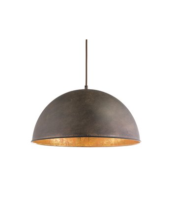 Xirena i lampada a sospensione metallo color ruggine  1x e27