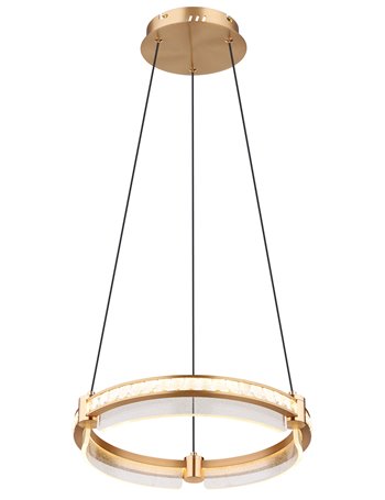 Blondie lampada a sospensione metallo color oro  led
