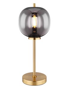 Blacky i lampada da tavolo metallo color ottone  1x e14