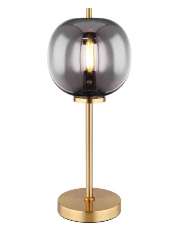 Blacky i lampada da tavolo metallo color ottone  1x e14