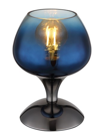 Maxy lampada da tavolo metallo canna di fucile  1x e27