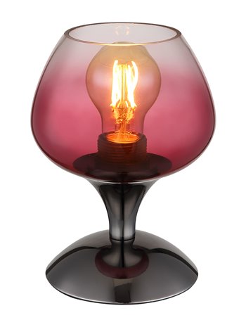 Maxy lampada da tavolo metallo canna di fucile  1x e27