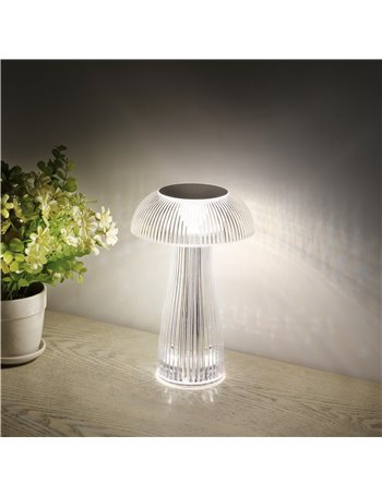 Maxy lampada da tavolo metallo canna di fucile  1x e27