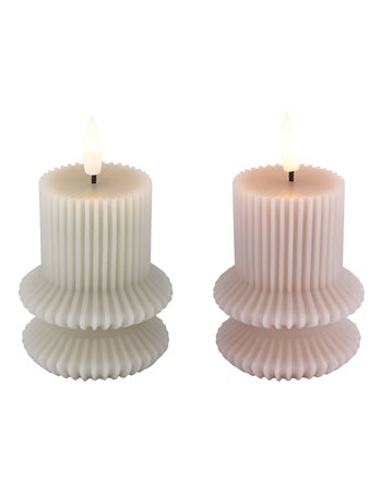 Wynter lampada da tavolo plastica grigio  led