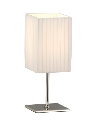 Bailey lampada da tavolo metallo cromato  1x e14
