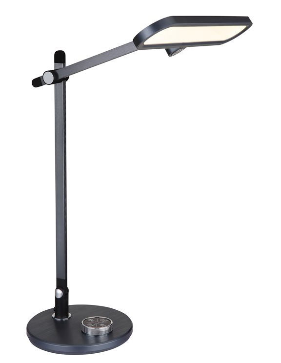 Jimmy lampada da tavolo metallo cromato  led rgb