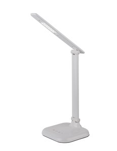 Davos lampada da tavolo plastica bianco  led