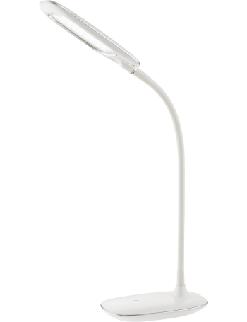 Minea i lampada da tavolo plastica bianco  led