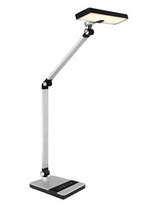 Dally lampada da tavolo plastica nero  led