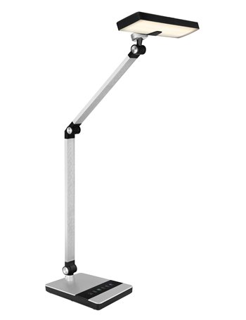 Dally lampada da tavolo plastica nero  led