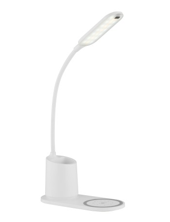Melli lampada da tavolo plastica bianco  led
