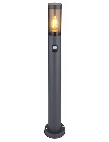 Boston lampada da esterno acciaio inossidabile antracite  1x e27