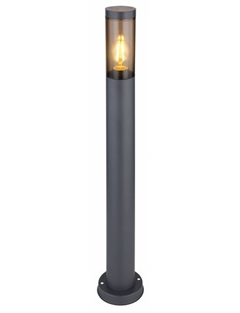 Boston lampada da esterno acciaio inossidabile antracite  1x e27