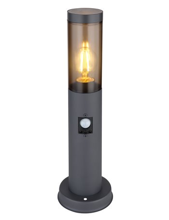 Boston lampada da esterno acciaio inossidabile antracite  1x e27