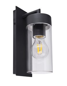 Vessa lampada da esterno alluminio antracite  1x e27 led 2