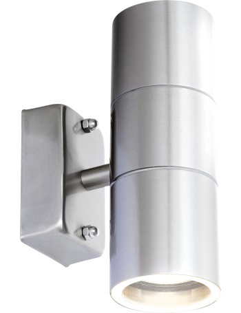 Style lampada da esterno acciaio inossidabile  2x gu10 led