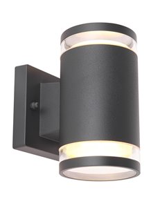 Alcala lampada da esterno alluminio antracite satinato  2x gx53 led