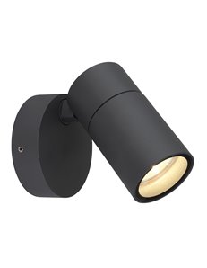 Piper lampada da esterno alluminio antracite satinato  1x gu10