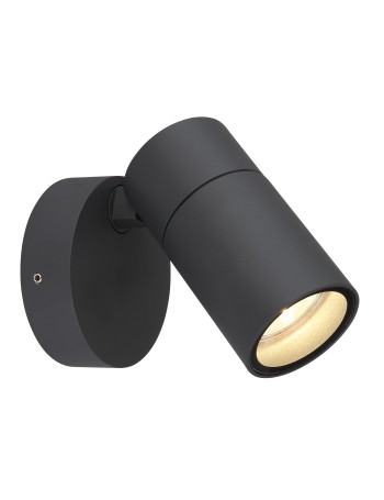 Piper lampada da esterno alluminio antracite satinato  1x gu10