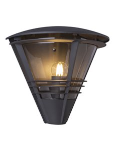 Salla lampada da esterno alluminio antracite  1x e27